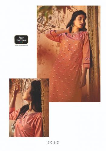 Four Button platinum Cotton kurtis wholesaler