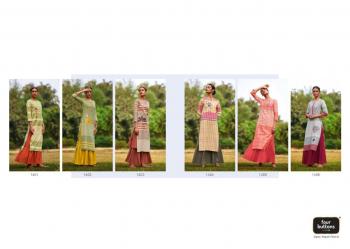 Four button Ruby kurtis with Skirt wholesale Price