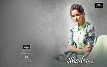 Four Button Shades vol 2 Party wear Kurtis catalog wholesaler