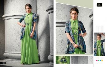 Four Button Shades vol 2 Party wear Kurtis catalog wholesaler