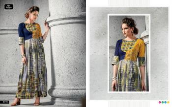 Four Button Shades vol 2 Party wear Kurtis catalog wholesaler