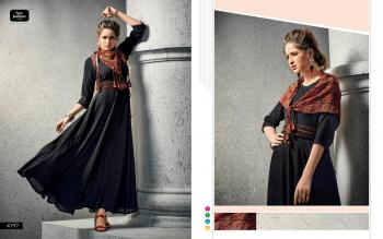 Four Button Shades vol 2 Party wear Kurtis catalog wholesaler