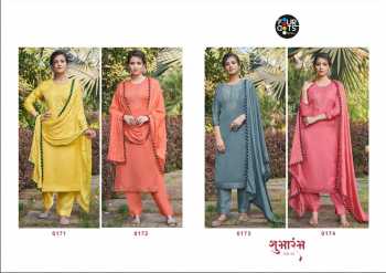 Four Dots Subharambh vol 3 Salwar Suits catalog