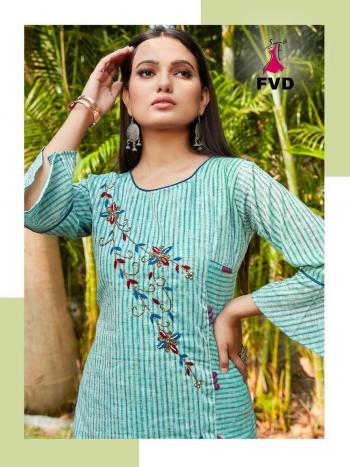 FVD City Girl vol 2 kurtis with Sharara buy wholesale price