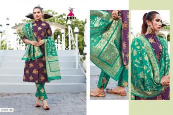 FVD jannat vol 1 Banarasi Jacquard kurtis with pant and Dupatta