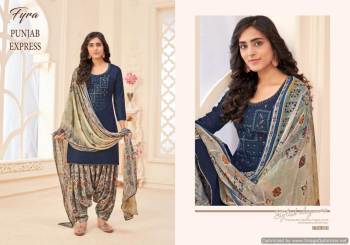 Fyra Punjab Express Cotton Dress Material