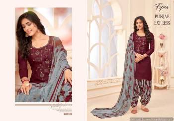 Fyra Punjab Express Cotton Dress Material