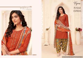 Fyra Punjab Express Cotton Dress Material