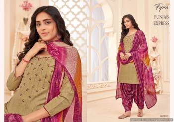 Fyra Punjab Express Cotton Dress Material