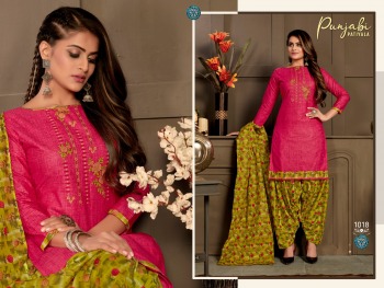 ganesha Punjabi Patiyala Ready Made Punjabi dress