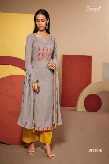 Ganga Amaya 360 Cotton Salwar Kameez wholesaler