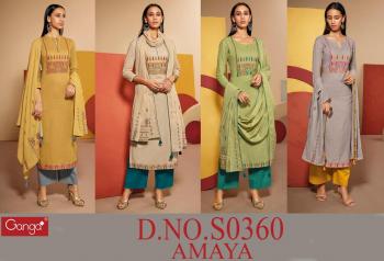 Ganga Amaya 360 Cotton Salwar Kameez wholesaler