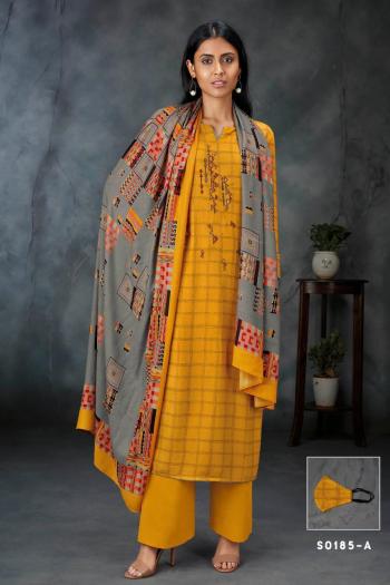 Ganga barbie Pashmina Winter Suits catalog