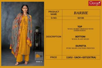 Ganga barbie Pashmina Winter Suits catalog