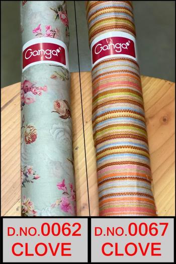 ganga clove Silk Satin print fabric Wholesale price