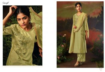 Ganga Garden Of Bird Kora Silk Suits wholesaler