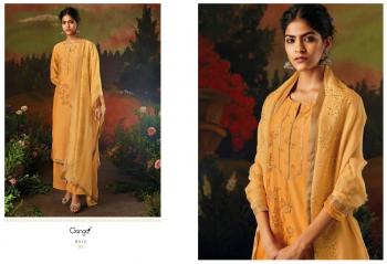 Ganga Garden Of Bird Kora Silk Suits wholesaler