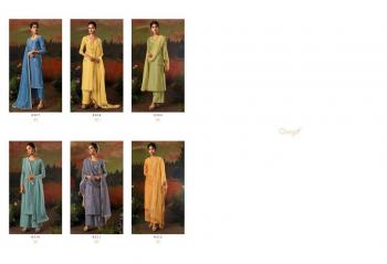 Ganga Garden Of Bird Kora Silk Suits wholesaler