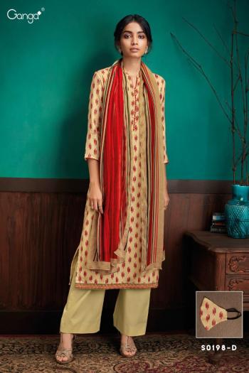 Ganga Harman Pashmina Winter Woollen Salwar Kameez