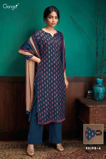 Ganga Harman Pashmina Winter Woollen Salwar Kameez