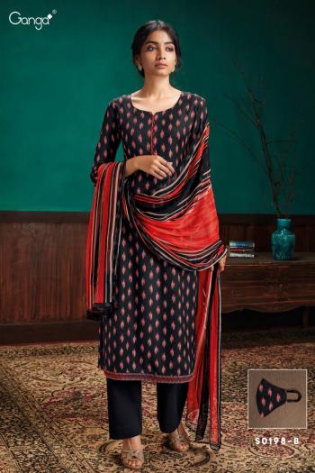 Ganga Harman Pashmina Winter Woollen Salwar Kameez