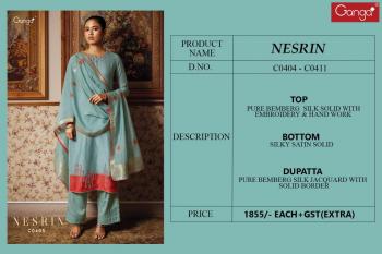 Ganga Nesrin Bemberg Silk Salwar Kameez wholesaler