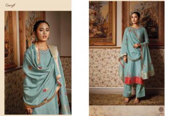 Ganga Nesrin Bemberg Silk Salwar Kameez wholesaler