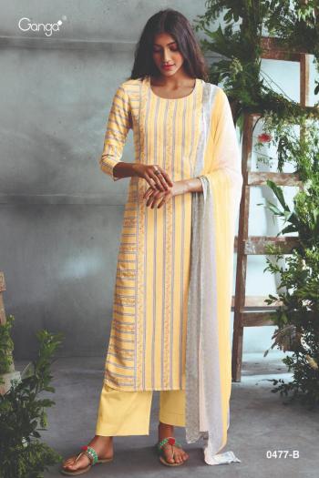 Ganga Rabta Linen Salwar Kameez wholesaler