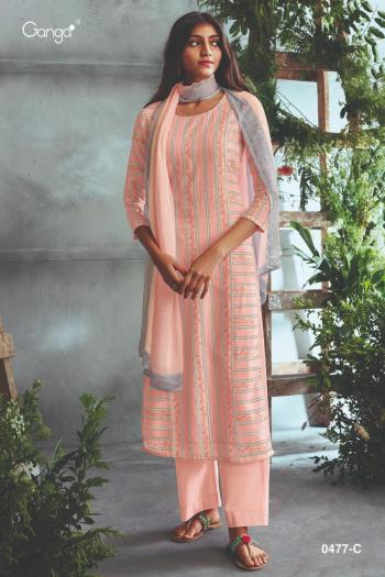 Ganga Rabta Linen Salwar Kameez wholesaler