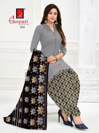 Ganpati gareema vol 3 Cotton Patiyala Dress wholesale Price