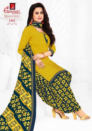 Ganpati Shan E Hind vol 3 Patiyala Dress Material