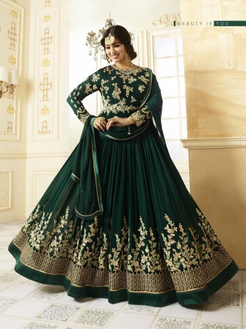 Glossy 9016 Series hit Design anarkali wedding suits wholesaler