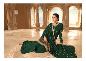 Glossy Simar gulaal Chinon Salwar Kameez wholesaler