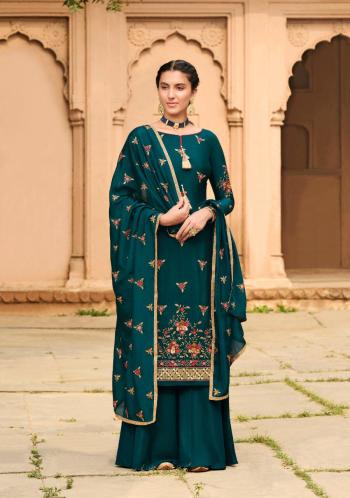 Glossy Simar gulaal Chinon Salwar Kameez wholesaler