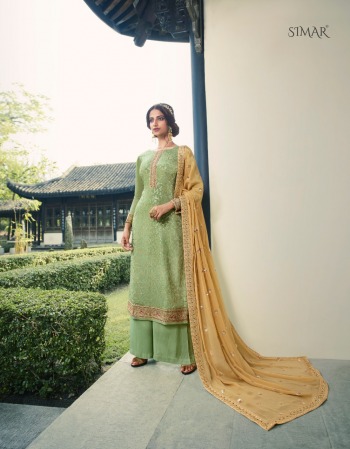 Glossy Simar jevel Chinon Salwar Kameez wholesaler