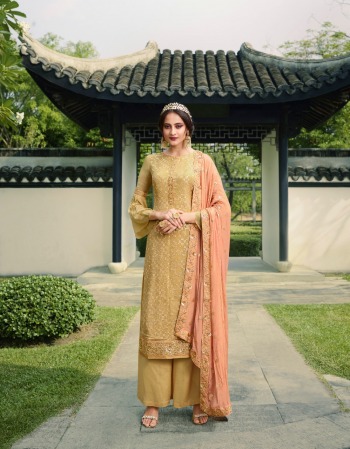 Glossy Simar jevel Chinon Salwar Kameez wholesaler