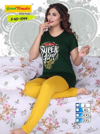 Green Tomato Night Suits catalog wholesaler