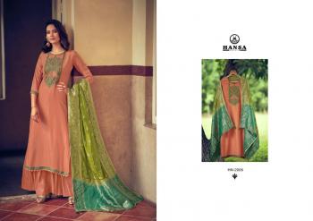 Hansa Banaras Saanj Dola Silk Salwar Kameez wholesaler