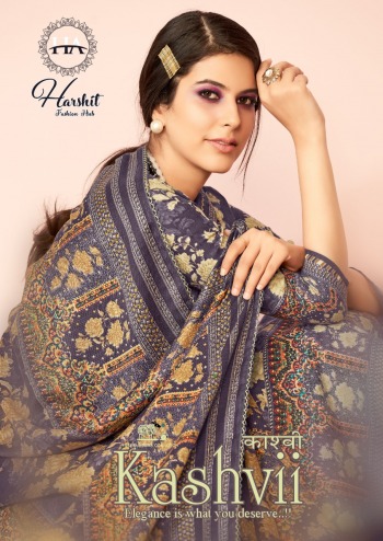 Harshit Fab Kashvii Pashmina Winter Salwar Kameez wholesaler