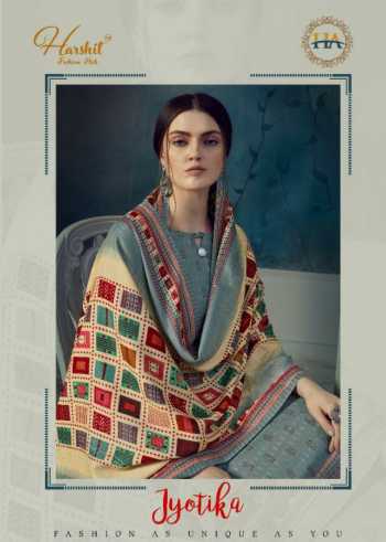 Harshit fashion Jyotika pashmina Winter Suits catalog