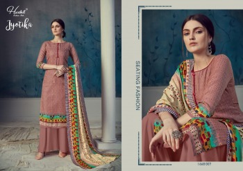 Harshit fashion Jyotika pashmina Winter Suits catalog