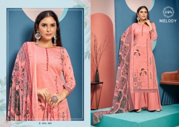 Harshit Fashion Melody Cambric Cotton Salwar Kameez wholesaler