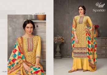 Harshit fashion Sparkle cambric Cotton Suits