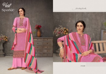 Harshit fashion Sparkle cambric Cotton Suits