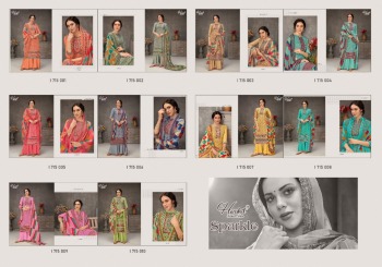 Harshit fashion Sparkle cambric Cotton Suits