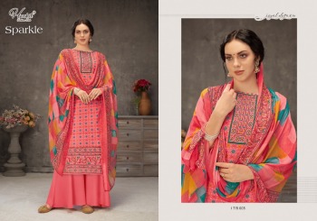 Harshit fashion Sparkle cambric Cotton Suits