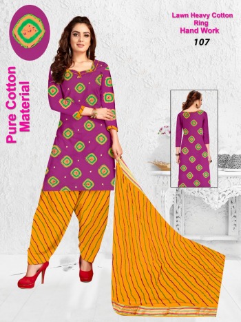 Heavy Cotton Bandhej Dress wholesale Price