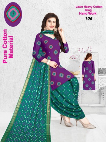 Heavy Cotton Bandhej Dress wholesale Price