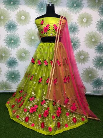 Heavy Net work Lehenga Choli wholesale Price