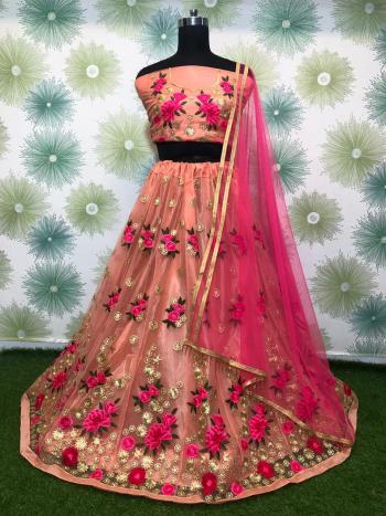 Heavy Net work Lehenga Choli wholesale Price